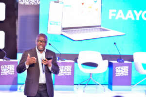 Keynote speech during Faayo Platform Launch