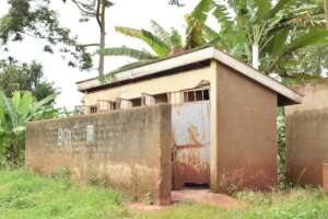 Available poor latrines in schools to support