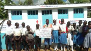 One of PaCT constructed latrines previously