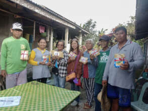 Farmers with their GrowKits