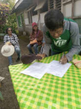 Farmers receive their GrowKits