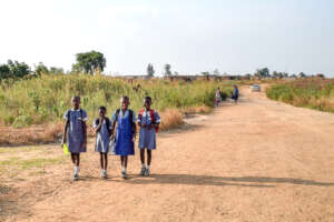 walking to school