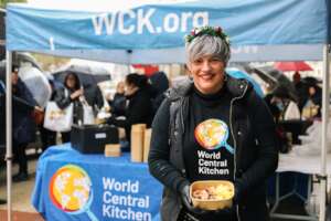 Distributing meals over the holidays