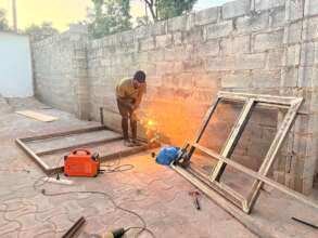 On-going works at the youth hub