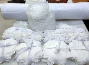 Materials sent for Volunteers to help sew