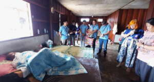 Encouraging the bed-ridden and family