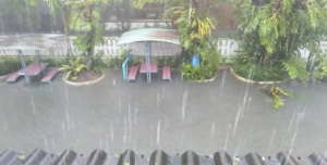 Flooded School Grounds