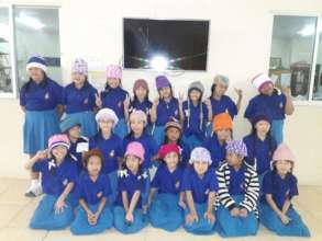 Remembering happy faces of reciepients
