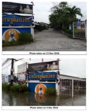 Front gate of Chusilp (pronounced Choosin) School