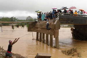 Effects of flooding in Nakhon Si Thammarat