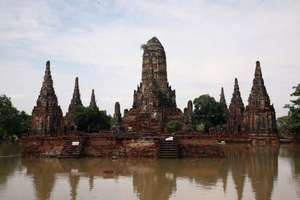 Historical sites invaded by floodwaters