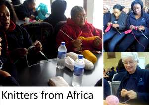 Knitters from Africa