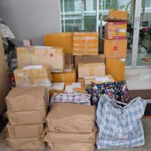 Packed and ready for delivery and distribution