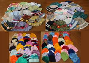 Some of the Winter Caps from Global Volunteers