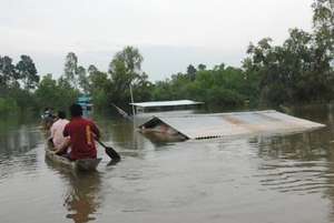 Flood in province of Sisaket
