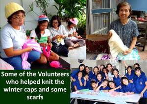 Some of the Volunteers involved