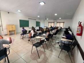 Foto 1 - Registro da etapa de selecao das criancas