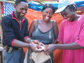 Creating jobs in Haiti