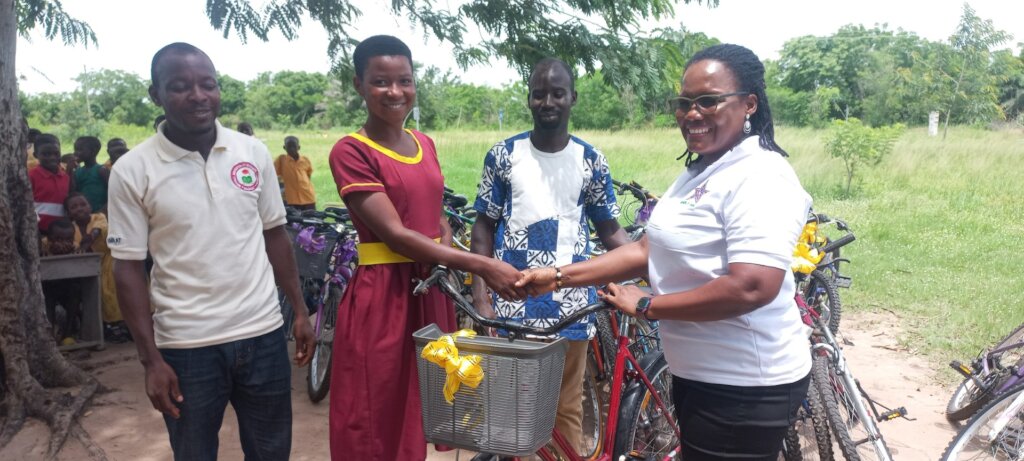 Bikes & Helmets for Young Riders in Rural Ghana