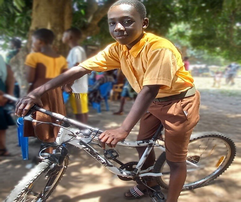 Bikes & Helmets for Young Riders in Rural Ghana