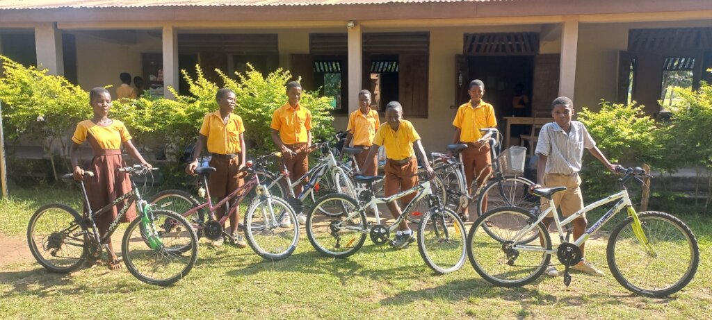 Bikes & Helmets for Young Riders in Rural Ghana