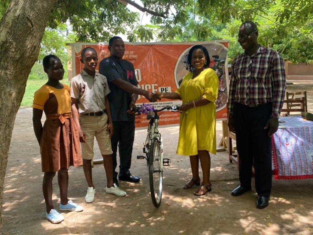 Bikes & Helmets for Young Riders in Rural Ghana