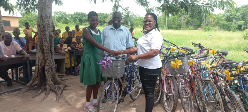 Bikes & Helmets for Young Riders in Rural Ghana