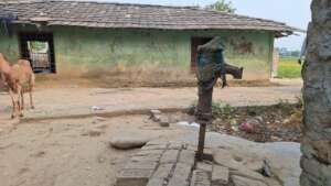 Dried and Broken Handpump of Dalit Family