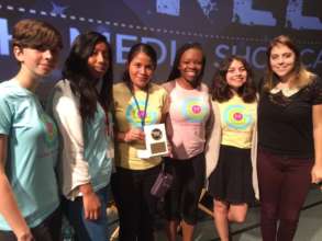 GGM L.A. Girls with their "Outstanding Award"