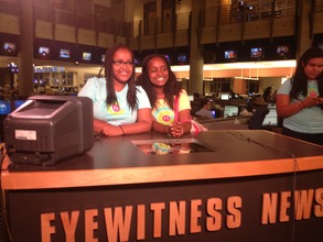 GGM LA visits the KABC news station.