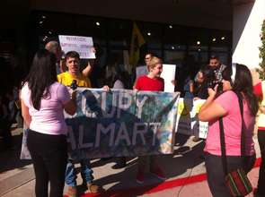 GGM LA at the Occupy Walmart Protest