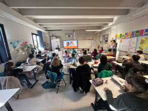 Adventure4ever Team Member Giving a Workshop