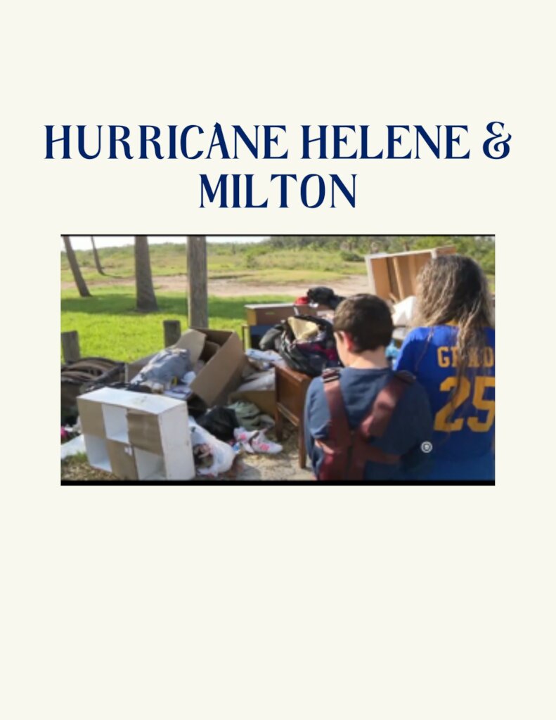 Hurricane Relief for 100 people with disabilities.