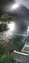 The water kept rising and got into the house