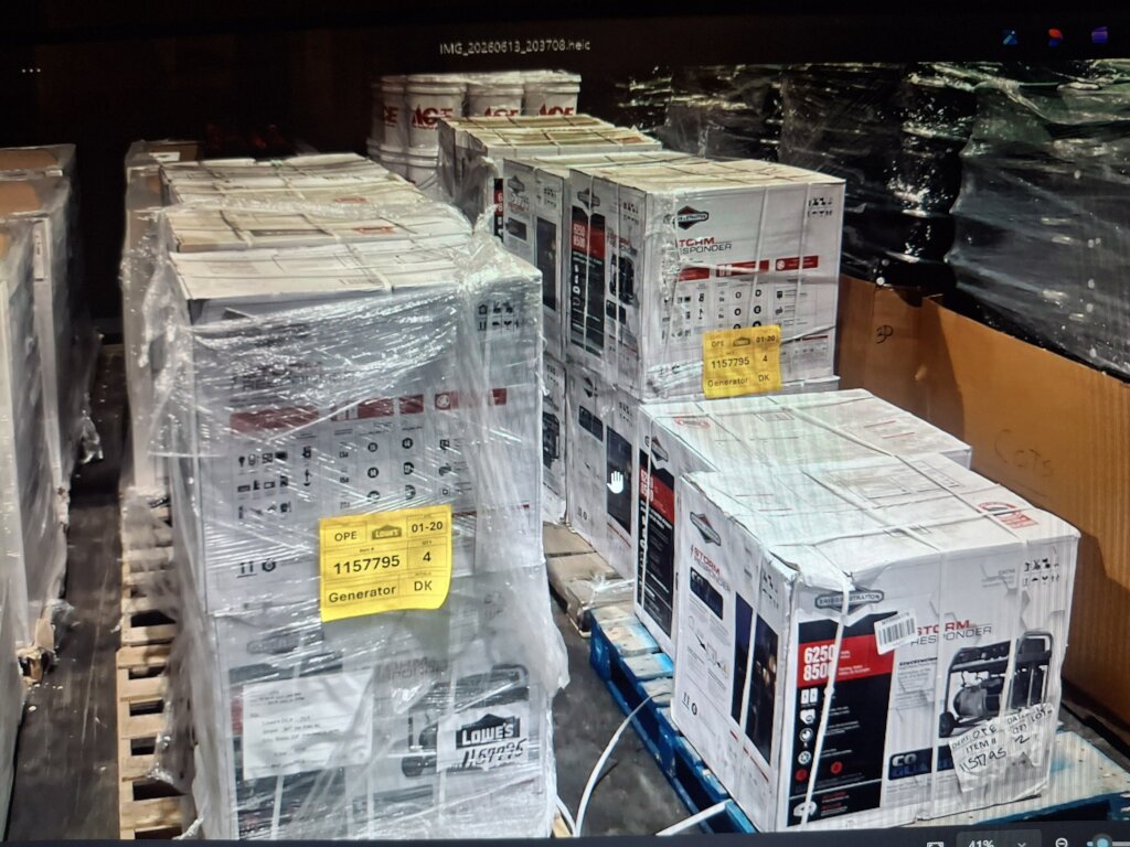 Generators ready for give away