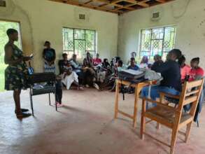 Program Alumna Talking To The Current Intake