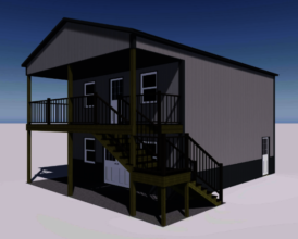 Computer drawing of new raccoon center
