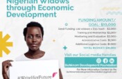 Empower 100 Nigerian Widows through Economic Dev.