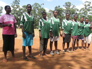 Uriri girls soccer team