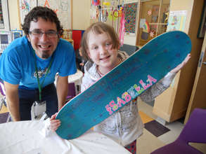 Above Coping Partners with the CHAP Art Team