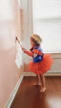 Soleil Getting Creative on the Wall