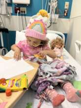 Making Art During Her Treatment