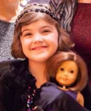 Mia and her Doll Grace