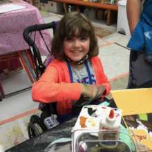 Mia at Art Workshops