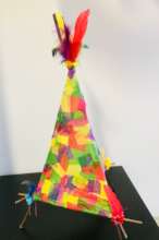 A Colorful Spirit House