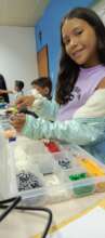 Angelica, Nina en Robotica Educativa