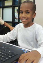 David, 7 anos Robotica Educativa