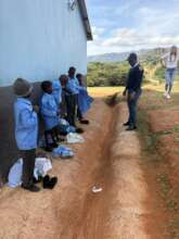 Boys changing room at Ndlokolo Primary