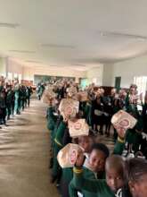 Every Child Receiving Their Pack of 3 Panties