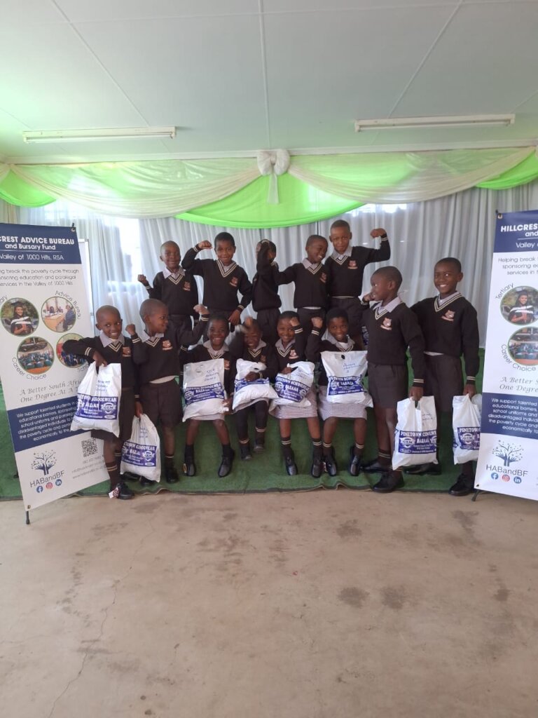 Ambambo School - Children in their new uniforms!